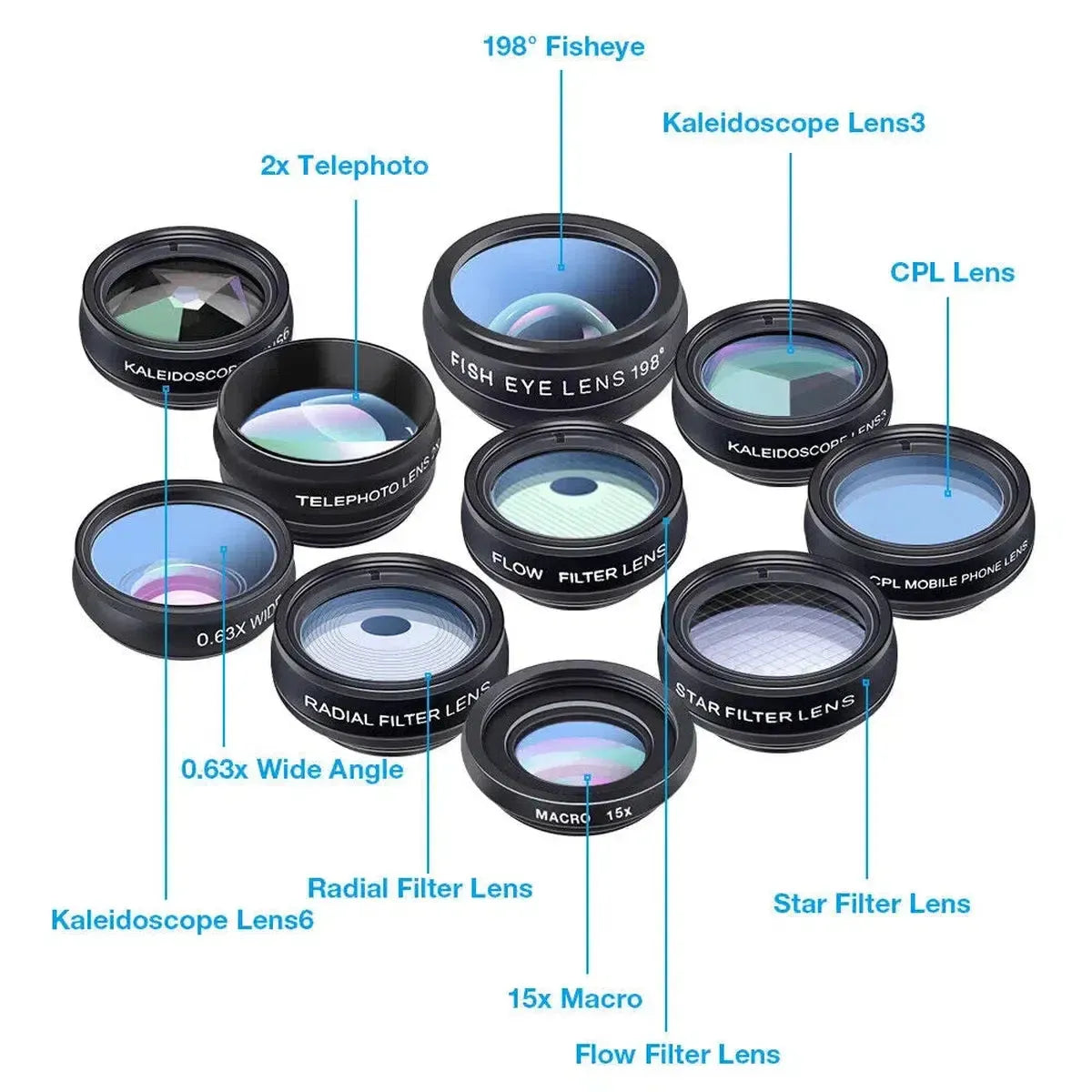 10-IN-1 PHONE LENS KIT