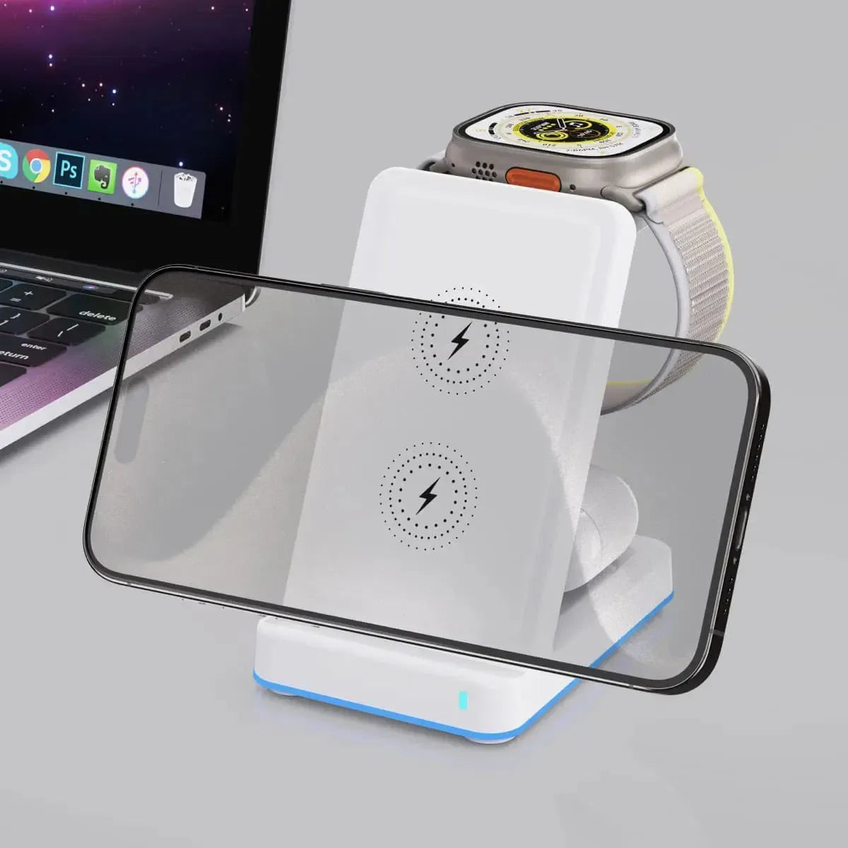 3-IN-1 WIRELESS CHARGER