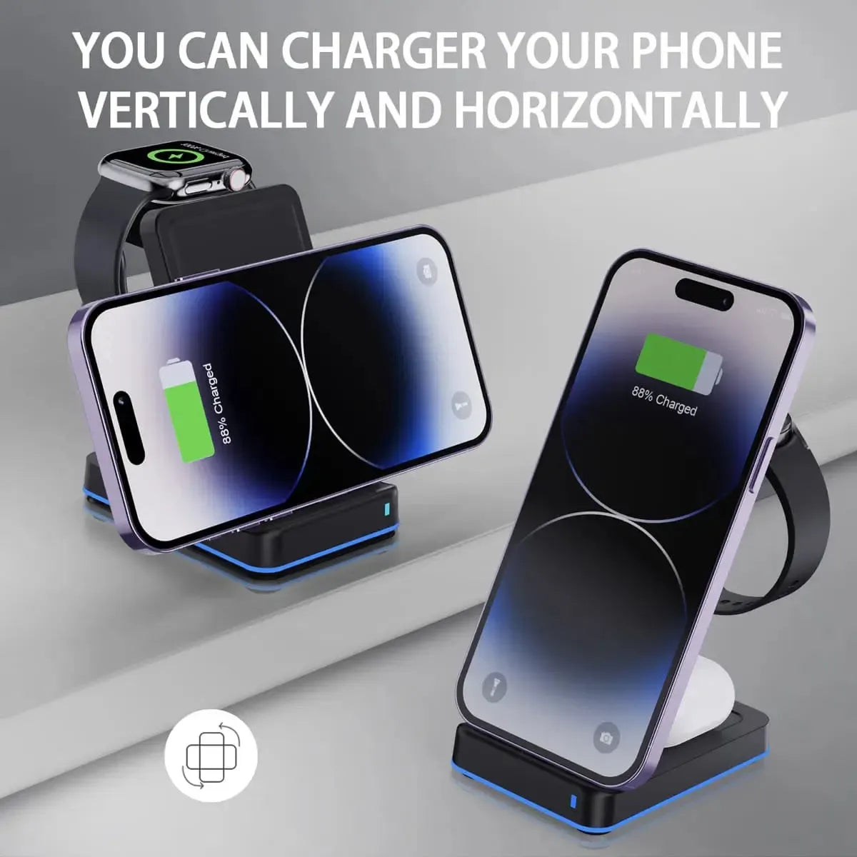 3-IN-1 WIRELESS CHARGER
