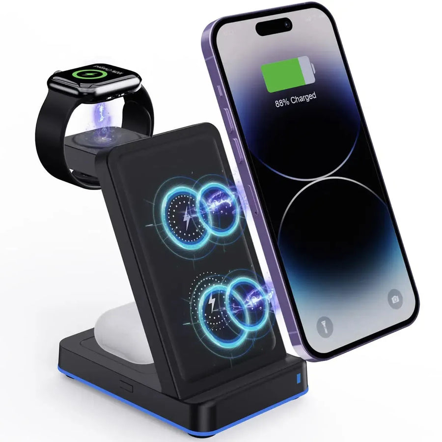 3-IN-1 WIRELESS CHARGER