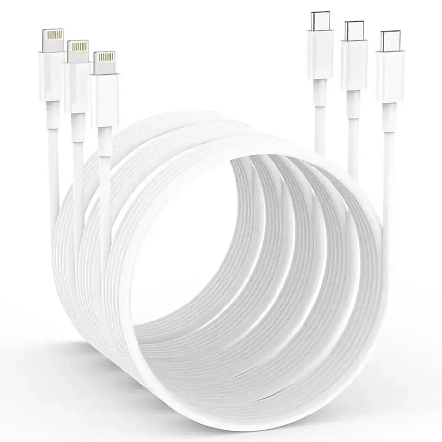 3 PACK USB-C TO LIGHTNING CABLE