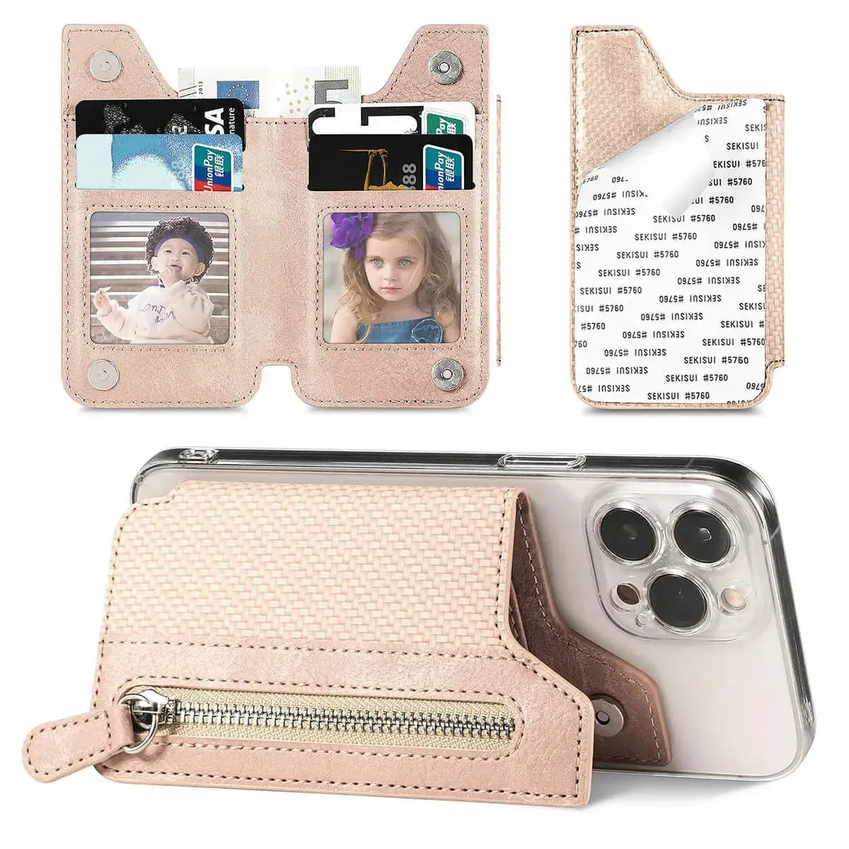 ADHESIVE CARD HOLDER