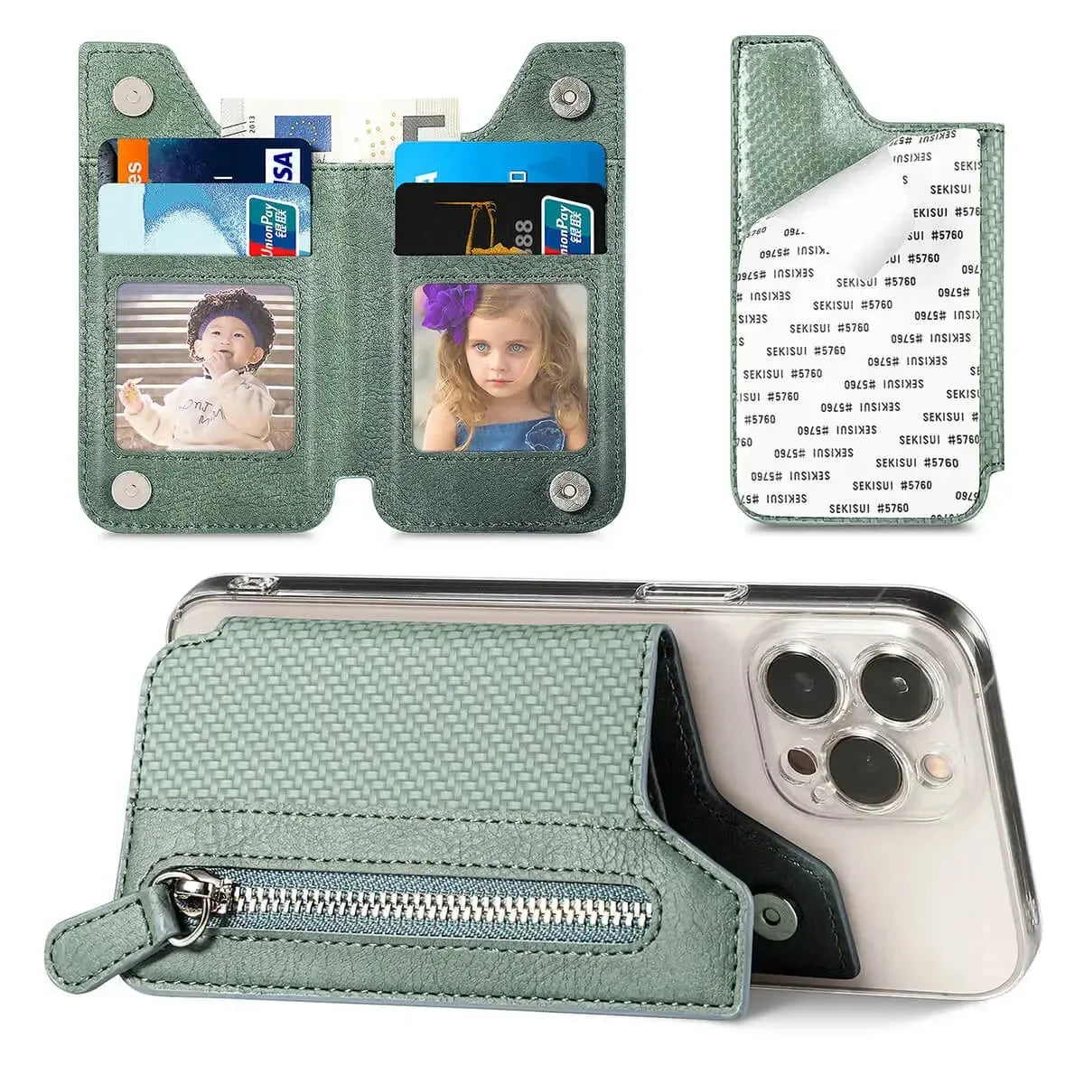 ADHESIVE CARD HOLDER