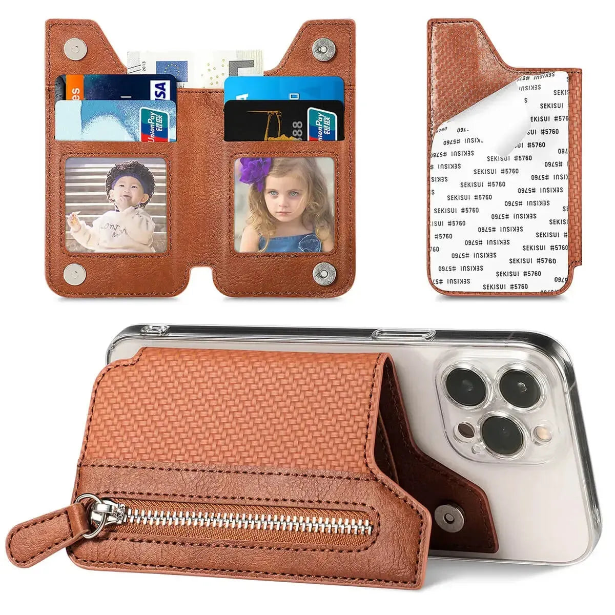 ADHESIVE CARD HOLDER