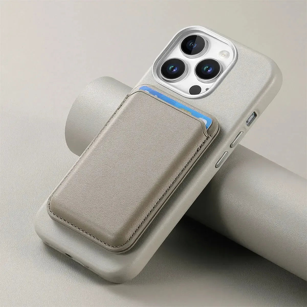 Caseles Full-Grain Leather iPhone Case with Card Holder, MagSafe Ready, Metal Buttons & Camera Bump Frame,Adrian at Caseles-iPhone 16 Pro Max, Andrew-Teal