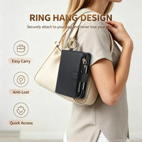 Buy Crossbody Wallet Case with Card Slots, Zipper Pocket & RFID Protection for iPhone Duo - CALLA at Caseles-iPhone Duo, Bronze
