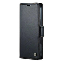 Buy Premium PU Leather Multi-Function Flip iPhone Case with Card Slots, Wallet Pocket, Kickstand, and Full-Body Protection, ARIA at Caseles-iPhone 17 Pro Max, Aria-Green