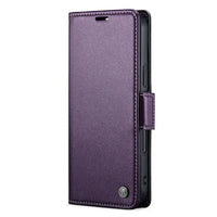 Buy Premium PU Leather Multi-Function Flip iPhone Case with Card Slots, Wallet Pocket, Kickstand, and Full-Body Protection, ARIA at Caseles-iPhone 17 Pro Max, Aria-Green