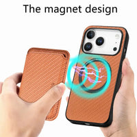Buy Luxury Leather iPhone Wallet Case with Magnetic Closure & Card Slot - Ashton at Caseles-iPhone 17 Pro Max, Black