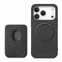 Buy Luxury Leather iPhone Wallet Case with Magnetic Closure & Card Slot - Ashton at Caseles-iPhone 17 Pro Max, Black