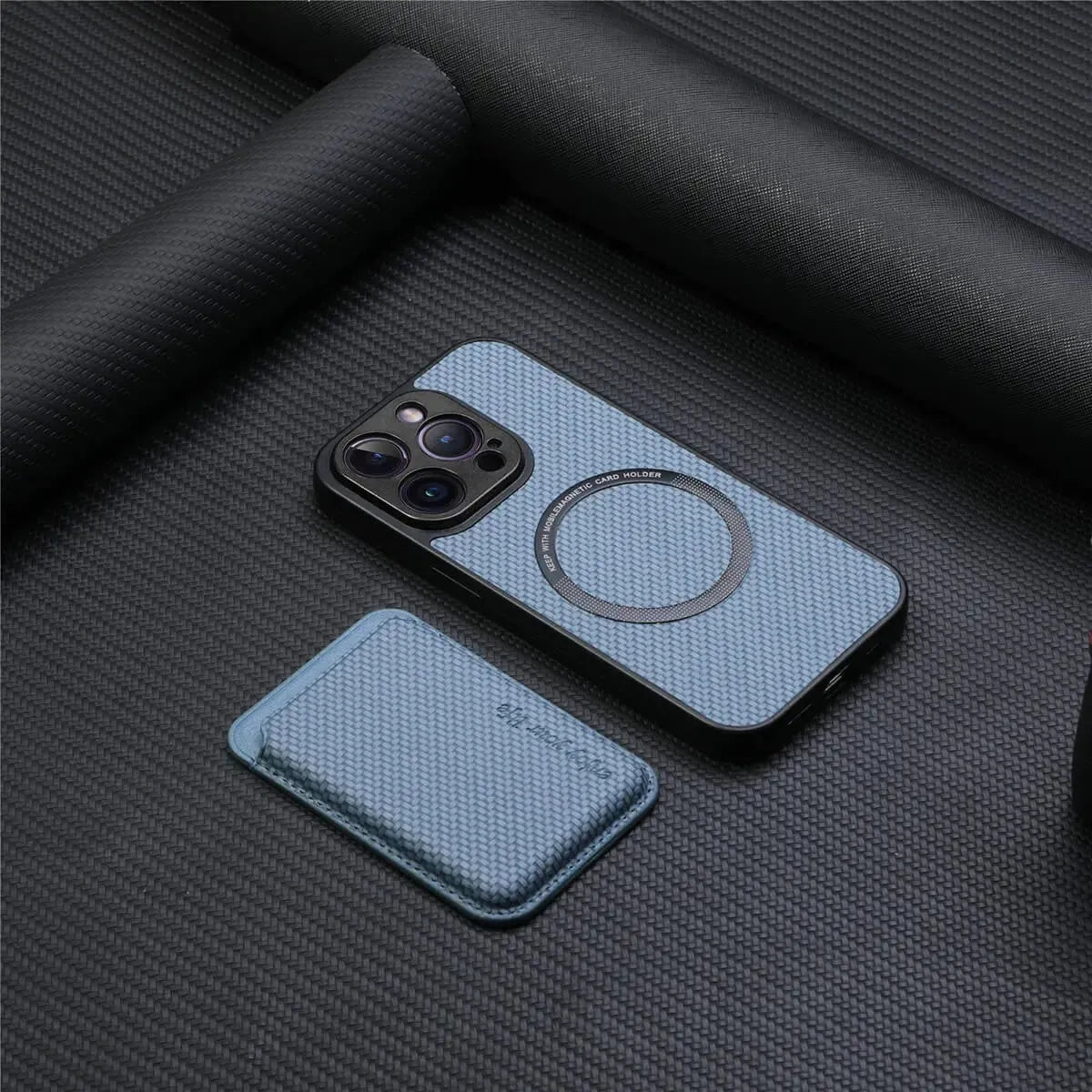 Buy Luxury Leather iPhone Wallet Case with Magnetic Closure & Card Slot - Ashton at Caseles-iPhone 16 Pro Max, Black