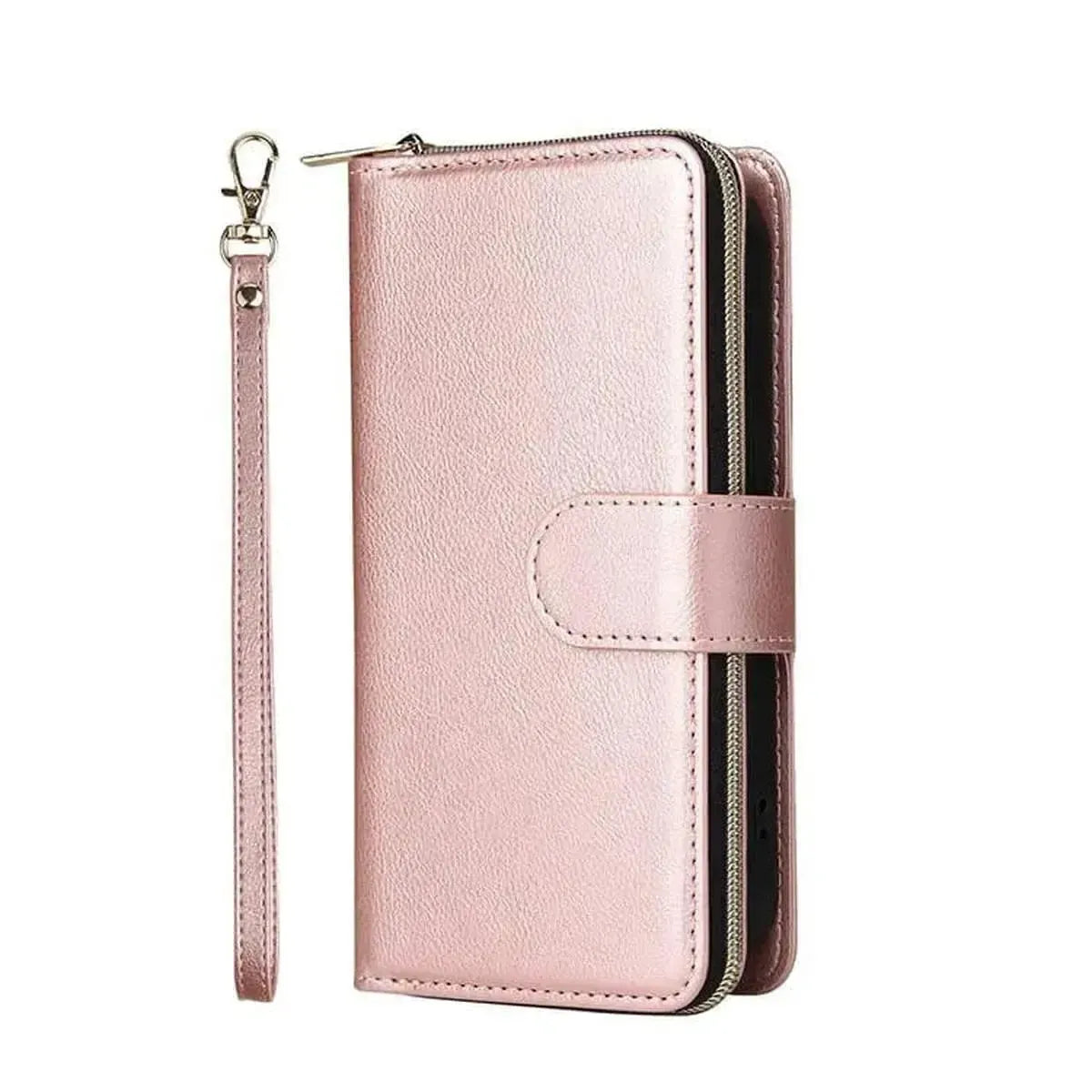 Buy Classic Wallet Phone Case, 9 Card Slots, Premium Leather, Credit Card Holder, Shockproof Case , BALDER at Caseles-iPhone 17 Pro Max, Balder-Black