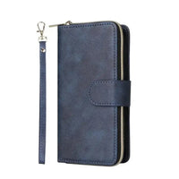 Buy Classic Wallet Phone Case, 9 Card Slots, Premium Leather, Credit Card Holder, Shockproof Case , BALDER at Caseles-iPhone 17 Pro Max, Balder-Black