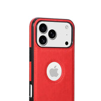 Buy Unique Design Leather Business Phone Case, Anti Slip Scratch Resistant Ultra Slim TPU Bumper Hybrid Protective Cover,Basil at Caseles-iPhone 17 Pro Max, Basil-Brown