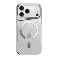 Buy Metal Corner Bumper iPhone Case, Frameless Lens Protector, EdgeGuard Protective Cover - Owen at Caseles-iPhone 17 Pro Max, Orange