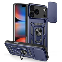 Buy Metal iPhone Case, with Built in Screen Protector, FullBody Protective Shockproof Heavy Duty Rugged Defender Cover,Callum at Caseles-iPhone 17 Pro Max, Callum-Blue