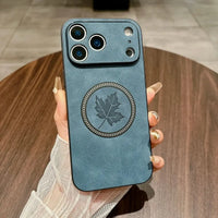 Buy MagSafe-compatible Canadian Maple Leaf Case with 8ft Drop Protection,Canuck at Caseles-iPhone 17 Pro Max, Blue