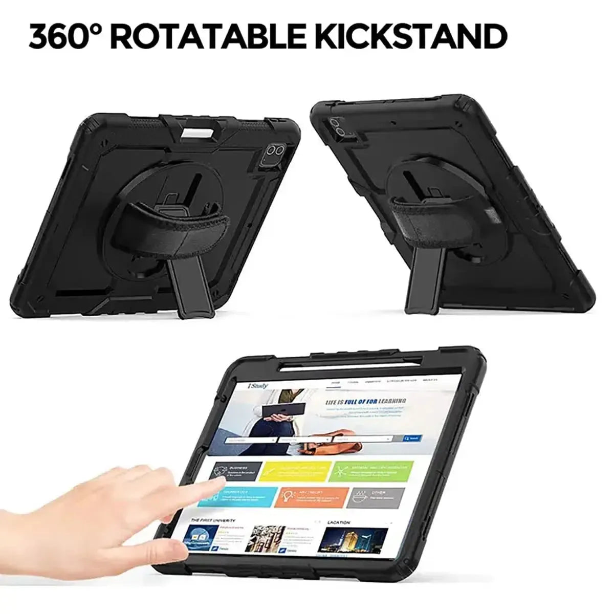 CLASSIC IPAD CASE FULL PROTECTION WITH STRAP