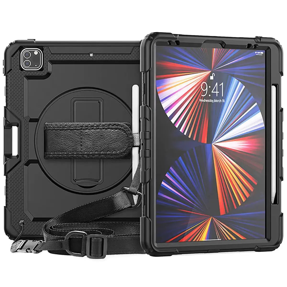 CLASSIC IPAD CASE FULL PROTECTION WITH STRAP