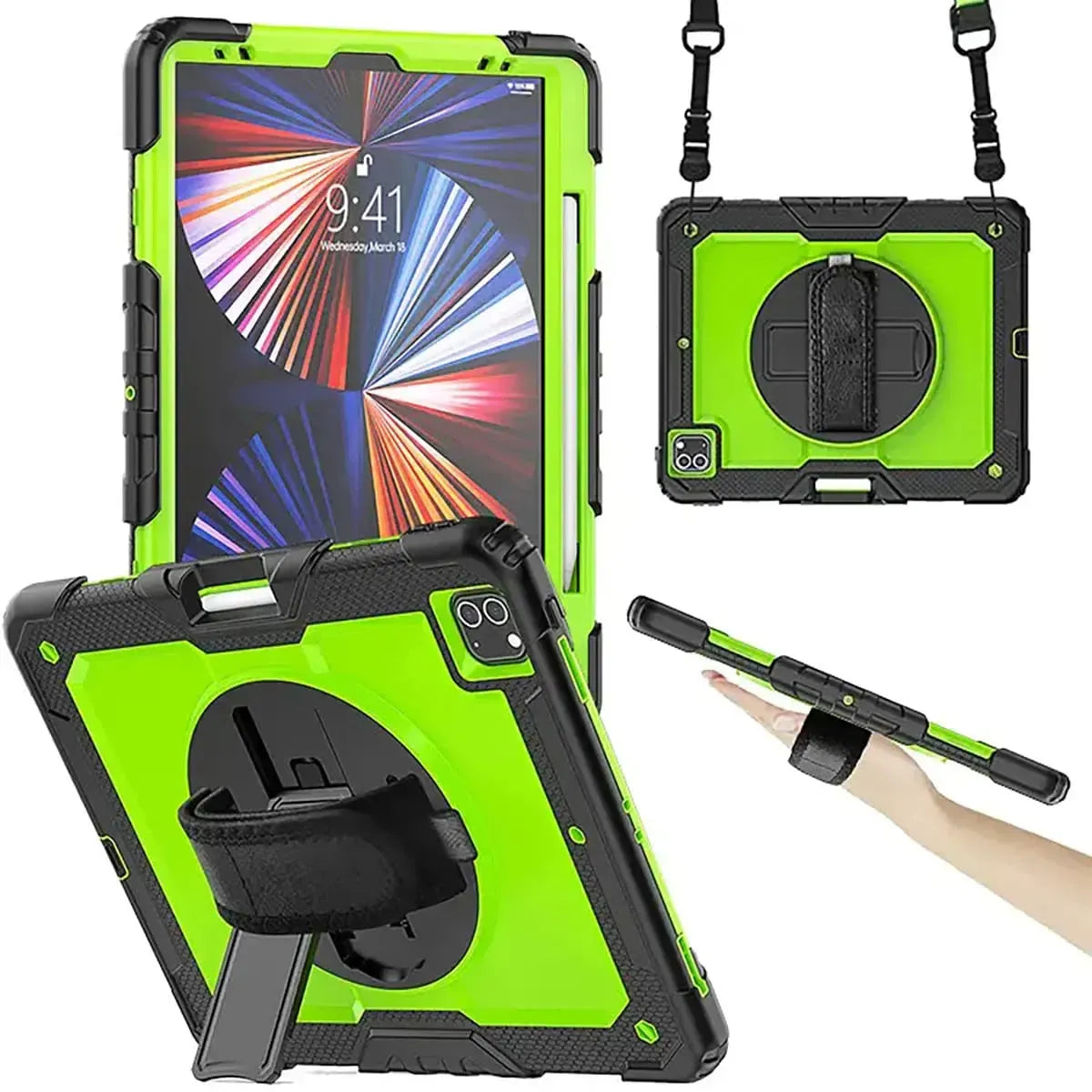 CLASSIC IPAD CASE FULL PROTECTION WITH STRAP