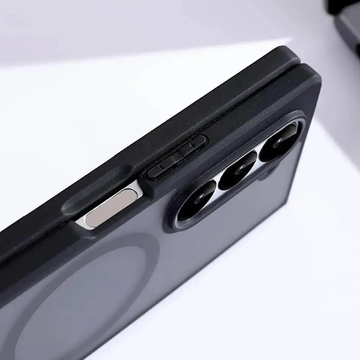 Buy Magnetic Case for Samsung Galaxy Z Fold & Flip, Slim Matte Translucent Shockproof Cover, MagSafe Compatible, Classic Magsafe Case for Galaxy Z at Caseles-Samsung Galaxy Z Fold 7, 