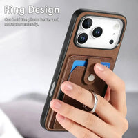 Buy Flip Case for Flip Case for Samsung Galaxy A, Wallet Case with Card Holder, Kickstand, Slim Protective Cover,DYLAN at Caseles-iPhone 17 Pro Max, Black
