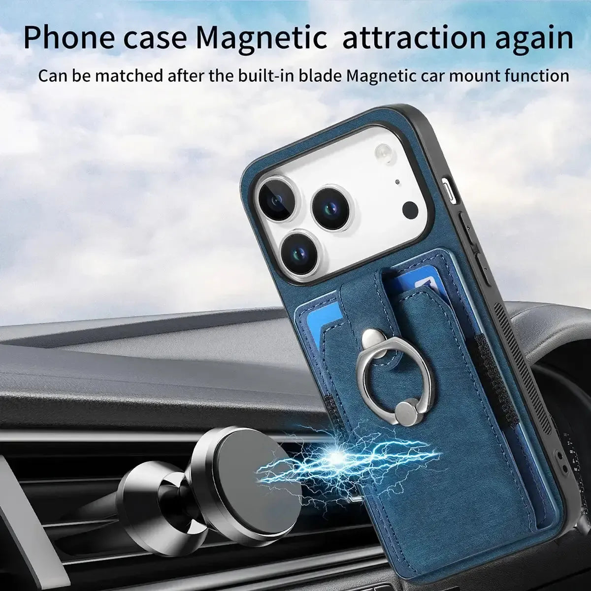 Buy Flip Case for Flip Case for Samsung Galaxy A, Wallet Case with Card Holder, Kickstand, Slim Protective Cover,DYLAN at Caseles-iPhone 17 Pro Max, Black