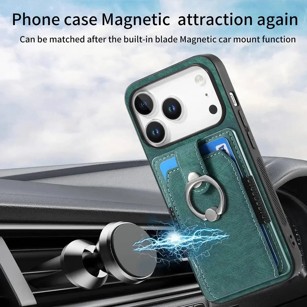 Buy Flip Case for Flip Case for Samsung Galaxy A, Wallet Case with Card Holder, Kickstand, Slim Protective Cover,DYLAN at Caseles-iPhone 17 Pro Max, Black