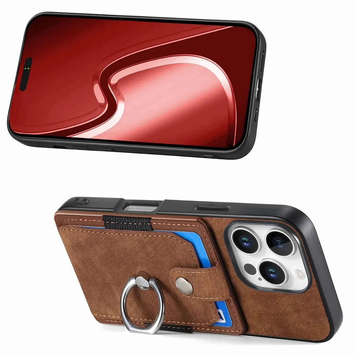 Buy Flip Case for Flip Case for Samsung Galaxy A, Wallet Case with Card Holder, Kickstand, Slim Protective Cover,DYLAN at Caseles-iPhone 17 Pro Max, Black