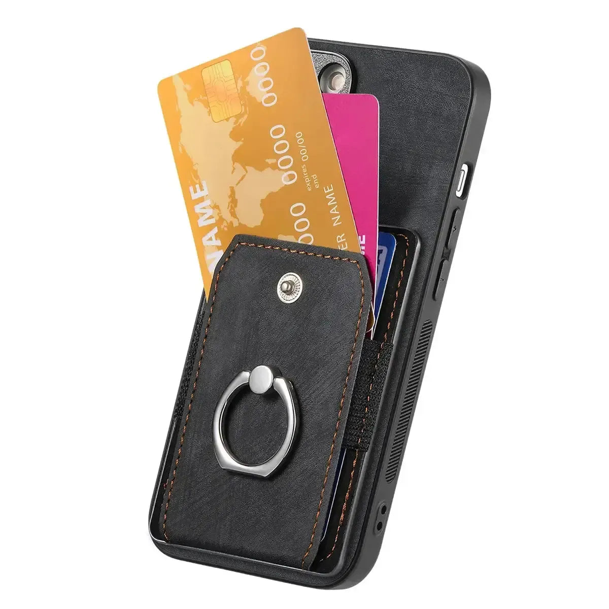 Buy Flip Case for Flip Case for Samsung Galaxy A, Wallet Case with Card Holder, Kickstand, Slim Protective Cover,DYLAN at Caseles-iPhone 17 Pro Max, Black