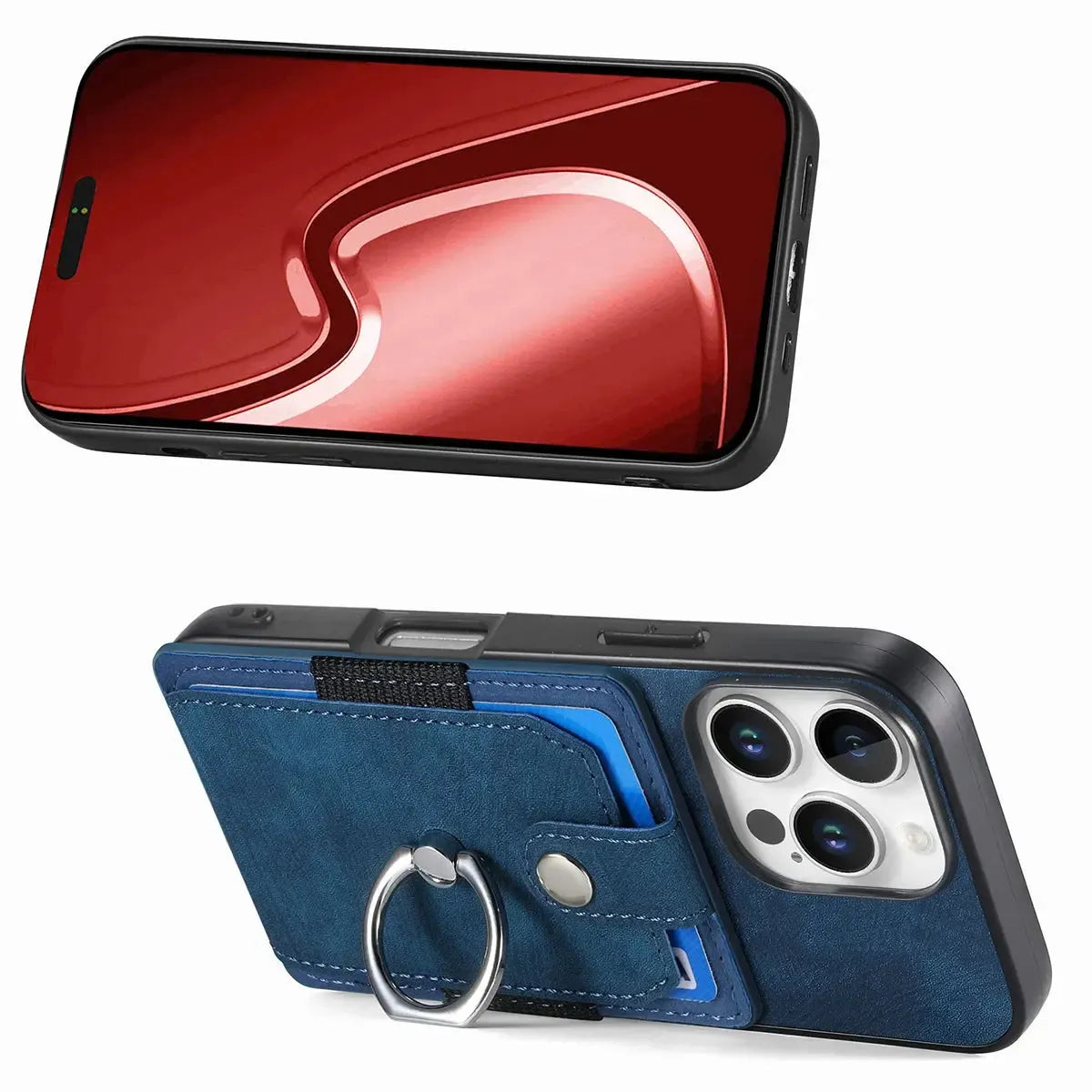 Buy Flip Case for Flip Case for Samsung Galaxy A, Wallet Case with Card Holder, Kickstand, Slim Protective Cover,DYLAN at Caseles-iPhone 17 Pro Max, Black