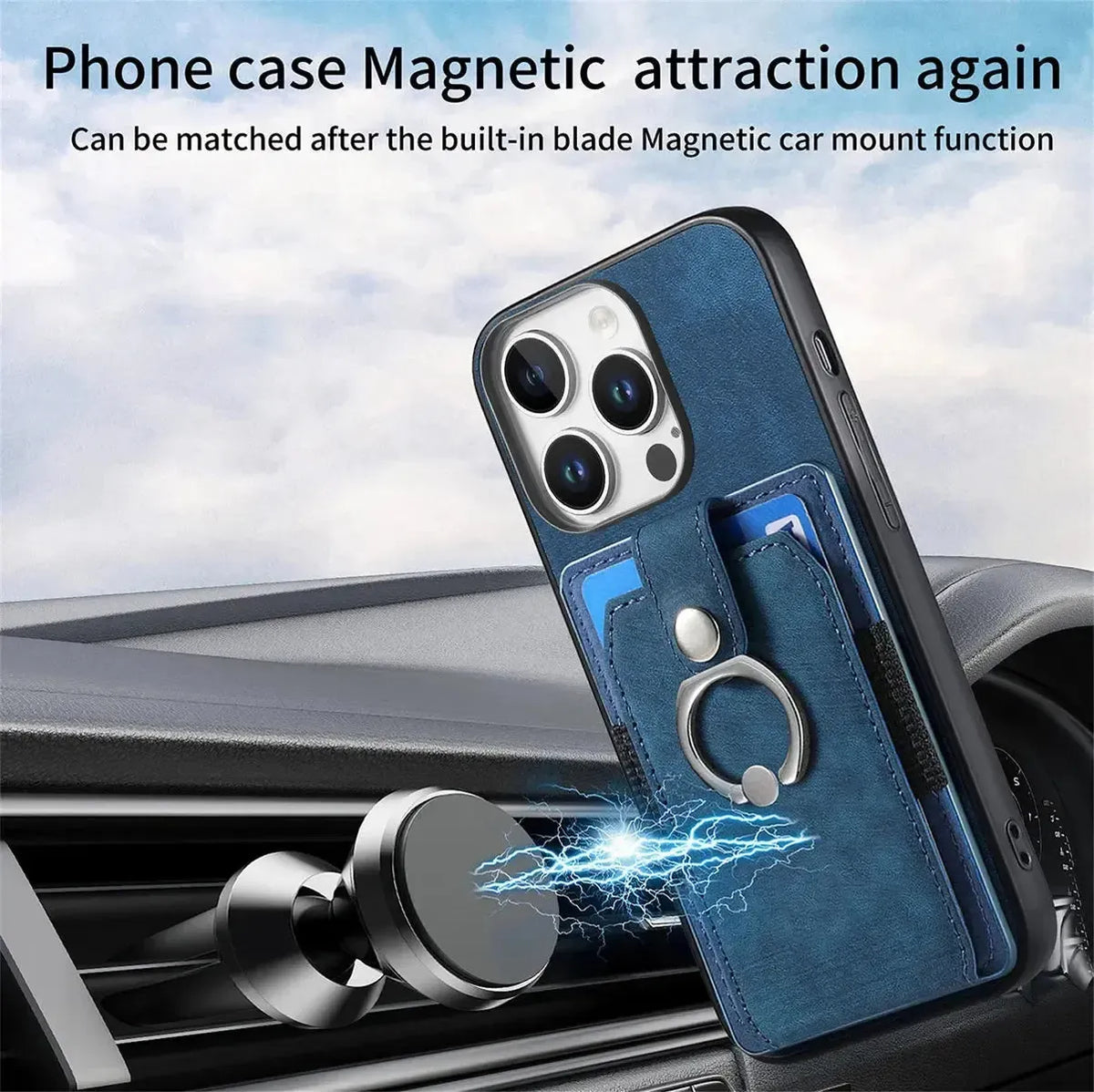 Buy Flip Case for Flip Case for Samsung Galaxy A, Wallet Case with Card Holder, Kickstand, Slim Protective Cover,DYLAN at Caseles-iPhone 17 Pro Max, Black