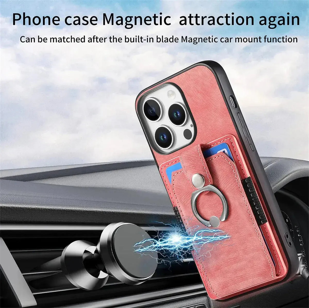 Buy Flip Case for Flip Case for Samsung Galaxy A, Wallet Case with Card Holder, Kickstand, Slim Protective Cover,DYLAN at Caseles-iPhone 17 Pro Max, Black