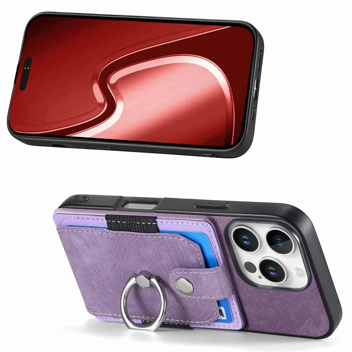 Buy Flip Case for Flip Case for Samsung Galaxy A, Wallet Case with Card Holder, Kickstand, Slim Protective Cover,DYLAN at Caseles-iPhone 17 Pro Max, Black