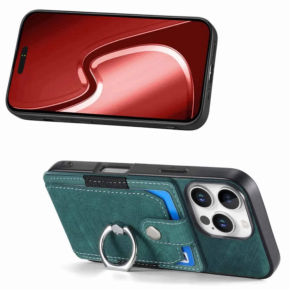 Buy Flip Case for Flip Case for Samsung Galaxy A, Wallet Case with Card Holder, Kickstand, Slim Protective Cover,DYLAN at Caseles-iPhone 17 Pro Max, Black