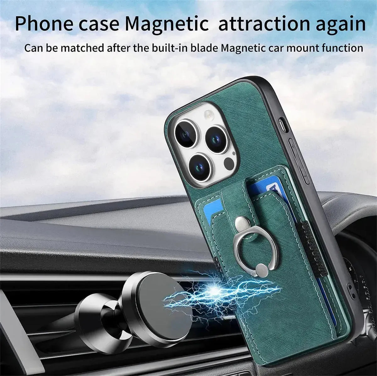 Buy Flip Case for Flip Case for Samsung Galaxy A, Wallet Case with Card Holder, Kickstand, Slim Protective Cover,DYLAN at Caseles-iPhone 17 Pro Max, Black