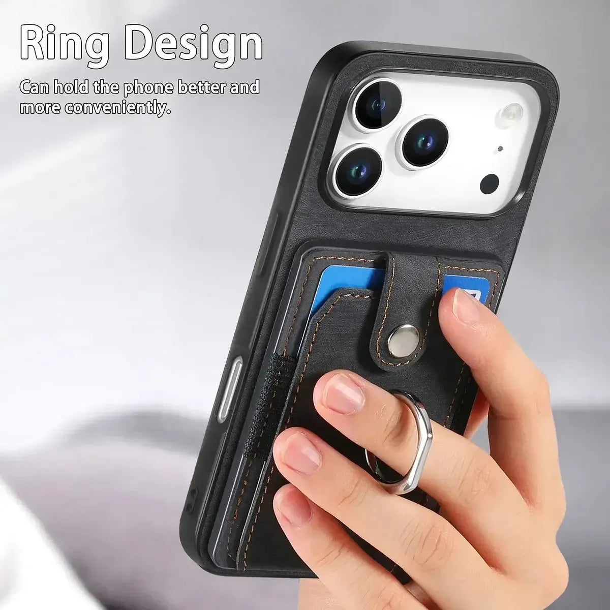 Buy Flip Case for Flip Case for Samsung Galaxy A, Wallet Case with Card Holder, Kickstand, Slim Protective Cover,DYLAN at Caseles-iPhone 17 Pro Max, Black