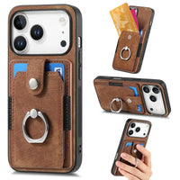 Buy Flip Case for Flip Case for Samsung Galaxy A, Wallet Case with Card Holder, Kickstand, Slim Protective Cover,DYLAN at Caseles-iPhone 17 Pro Max, Brown