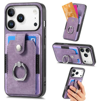 Buy Flip Case for Flip Case for Samsung Galaxy A, Wallet Case with Card Holder, Kickstand, Slim Protective Cover,DYLAN at Caseles-iPhone 17 Pro Max, Purple