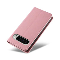 Buy Magnetic Folio Wallet Phone Case, Premium Leather, Credit Card Holder, Magnetic Closure, Flip Kickstand Shockproof Case,Barnett at Caseles-Google Pixel 9 Pro XL, Tifany