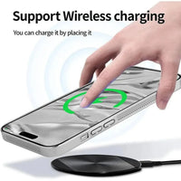Buy Shipmycase Electroplating Heat Dissipation，360° Border Coverage，Lightweight Design，iPhone Case -Henry at Shipmycase-Silver, iPhone 16 Pro Max