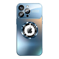 Buy Titanium Metallic Color Magnetic Case for iPhone Case for Magsafe Wireless Charging Case,Hayden at Caseles-iPhone 16 Pro Max, Blue