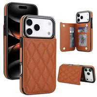 Buy Wallet Phone Case, Credit Card Holders, Magnetic Closure & Premium Leather, Kickstand, Shockproof Cover,Laura at Caseles-iPhone 17 Pro Max, Laura-Brown