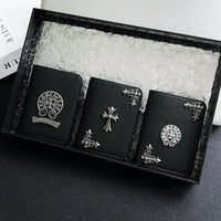LEATHER EMBOSSED WALLET