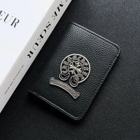 LEATHER EMBOSSED WALLET
