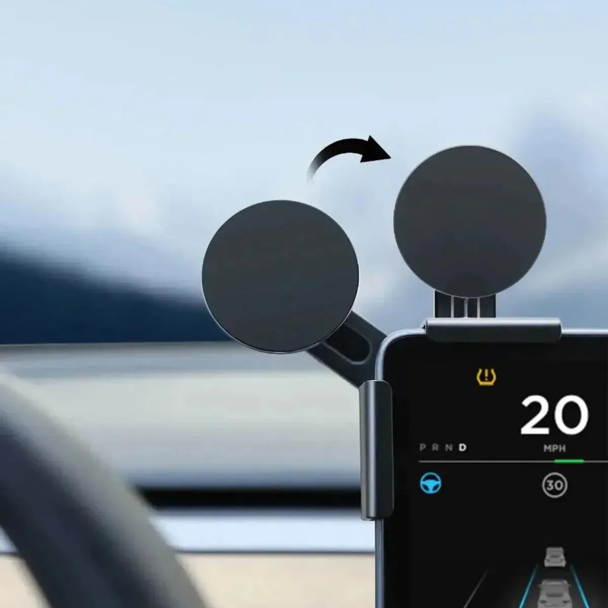 MAGNETIC CHARGER MOUNT