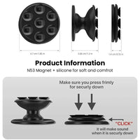 MAGNETIC SUCK-UP GRIP & MOUNT