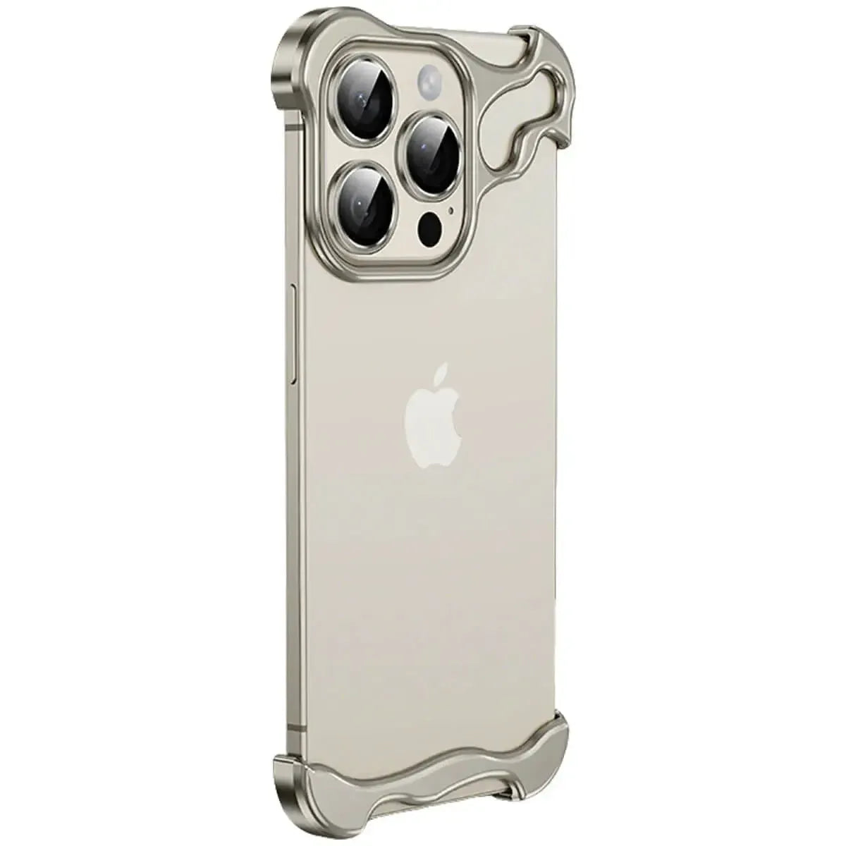 Buy Aluminum Alloy Anti-fall Heat Dissipation Bezel Slim iPhone Case , Pekah at Caseles -iPhone 17, Gray