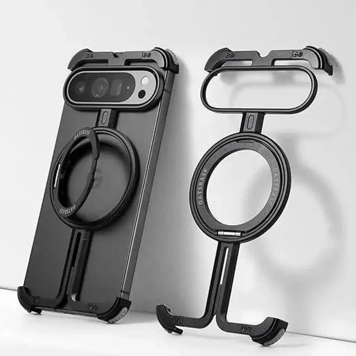 Buy Pie Case, with Invisible Magnetic O-Ring Stand Case, Minimalist Phone Case for Pixel - Pie for pixel at Caseles-Google Pixel 9 Pro Fold, 