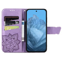 Buy Wallet Case for Google Pixel, Leather Flip Cover with Card Slots, Wrist Strap, Butterfly Embossed Design, Stand Feature for Women - Piper at Caseles-Google Pixel 10 Pro XL, Black